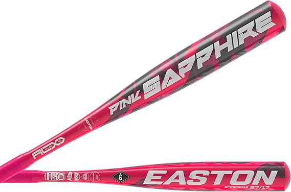 Easton | Sapphire Fastpitch Softball Bat | -10 Drop | 1 Pc. Alloy | Approved for All Fields