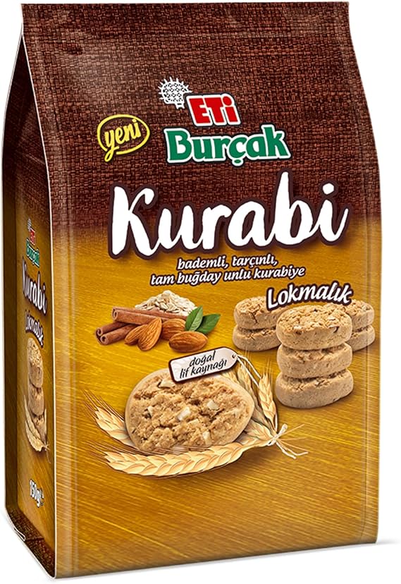 Eti Burçak Cookie Bag with Almonds 150 g