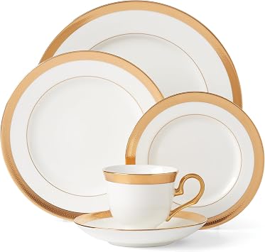 Lenox 896133 Lowell White 5-Piece Place Setting (Pack of 6)