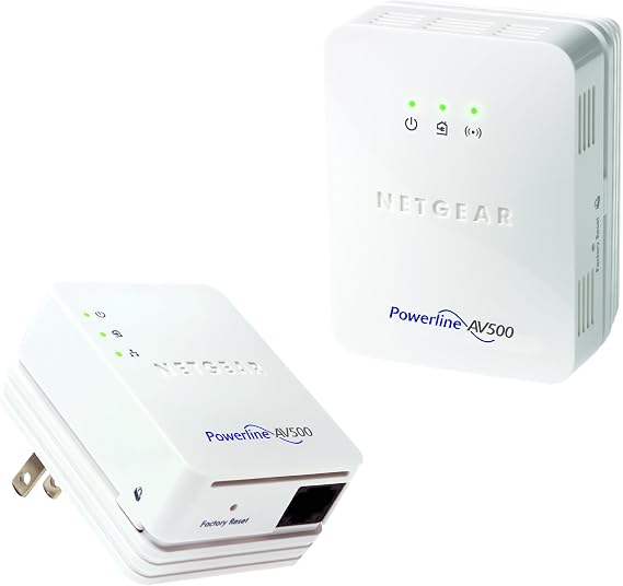 NETGEAR Powerline 500 + N300 WiFi and 1 Port Starter Kit (XWNB5201)