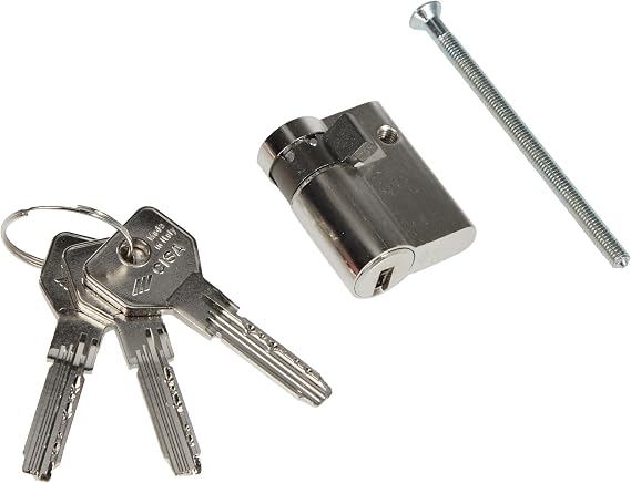 CISA 0E30402012 ASIX European Cylinder, Nickel Plated, 30/10 mm