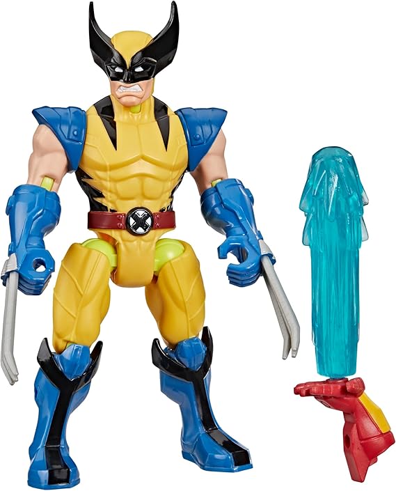 MixMashers Marvel Wolverine Custom Avengers Mix-And-Match Action Figure & Accessories, 12-cm-scale (5 inch) Super Hero Toys for Children, Ages 4+
