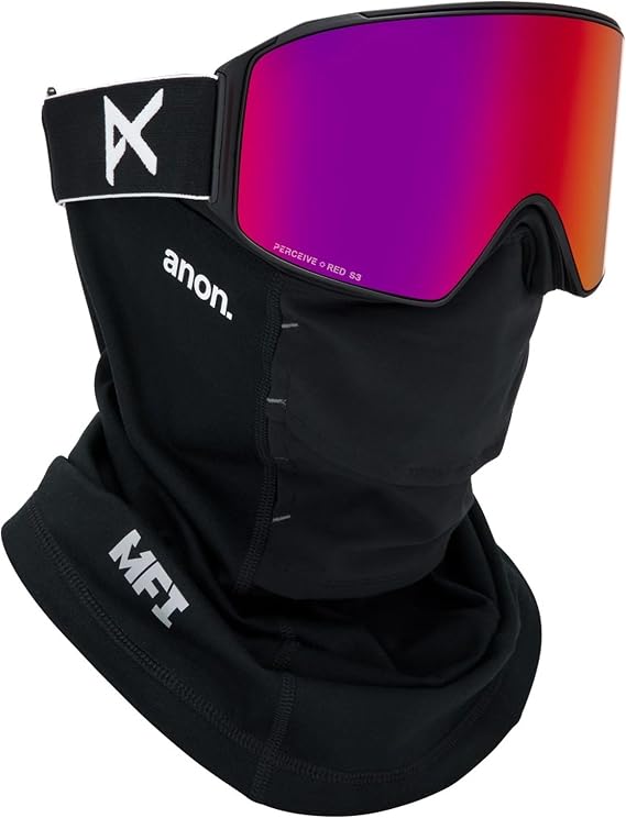 Anon M4 Cylindrical Snow Goggles + Bonus Lens + MFI Face Mask