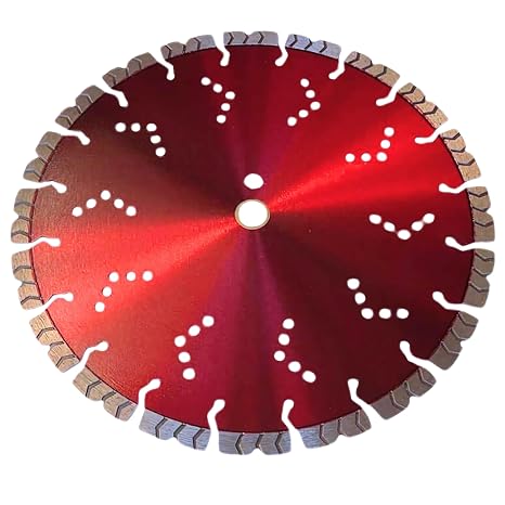 High-Performance Diamond Saw Blades for Concrete & Stone Deep Cut, 1" Arbor (14" Diameter)