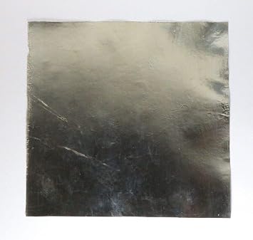 REAL Tin Foil Metal 99.995% Pure 1.5x2x0.002 Inch Element 50 Sn Chemistry Sample - Science experiment - Chemistry kit - Periodic Table, Element Collection, Post-Transition Metals