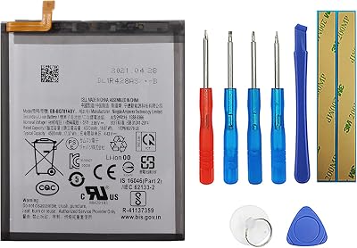 New Rechargeable Battery EB-BG781ABY Compatible with Samsung Galaxy A52 SM-A525 & A52 5G SM-A526 &Samsung Galaxy S20 FE SM-G780 & S20 FE 5G SM-G781 with Tools