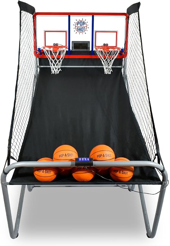 Pop-A-Shot - Indoor/Outdoor Dual Shot | Weather Resistant Arcade Basketball