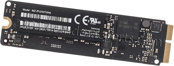 Odyson - 256GB SSUAX SSD Replacement for Apple MacBook Air 11" A1465 (Mid 2013-Early 2014), 13" A1466 (Mid 2013-Early 2014)