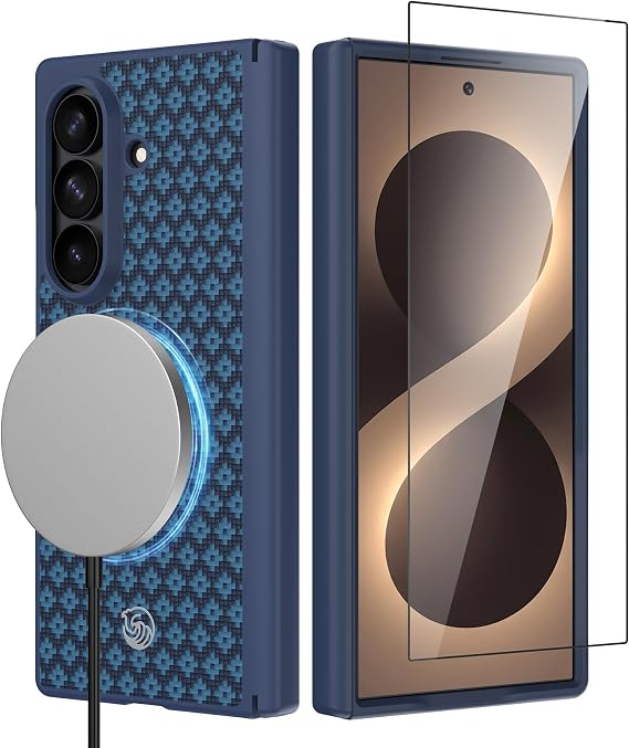 BENKS for Galaxy Z Fold 8 Ultra Case with Screen Protector & Hinge Guard