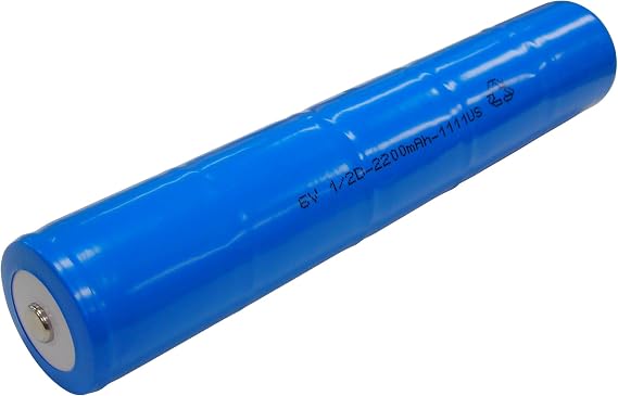 Hitech - 6V Ni-Cd Rechargeable Battery for Maglite Rechargeable Flashlights