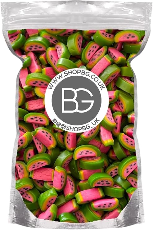 BG Pick & Mix Sweets Candy Pick n Mix Choose Your Sweetie Pouch 800g (- Watemelon Slices)