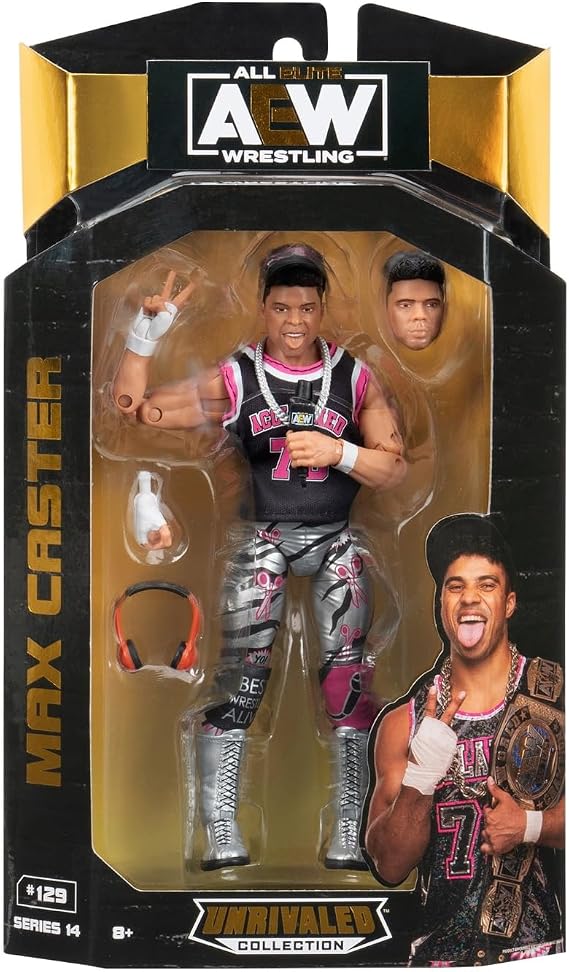 AEW Unrivaled Collection Series 14 - Max Caster #129
