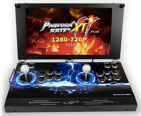 30,000 in 1 Portable Arcade Game Console 17.5" HD Screen Dual Player Pandoras Box 80S Retro Video Game Machine Search/Hide/Save/Load/Pause Games