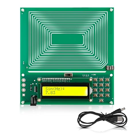 7.83Hz Schumann Resonance Generator for Deep Relaxation, Calminity Frequency Machine, 0.01-200000Hz Sine Wave, USB Powered with Cable, for Sleep, Yoga & Meditation