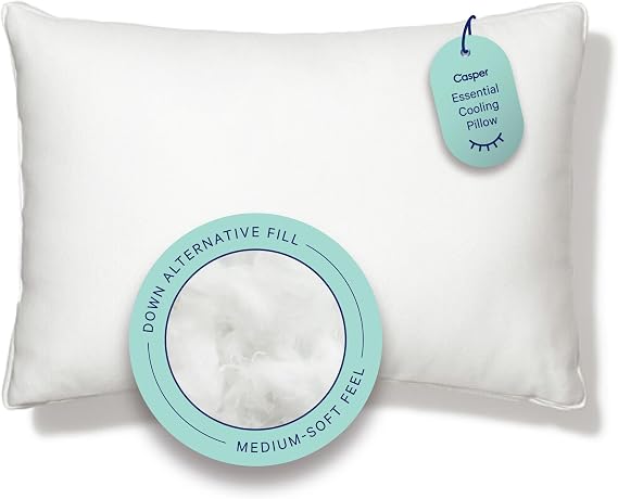 Casper Sleep Essential Cooling Pillow Standard Bed Pillow