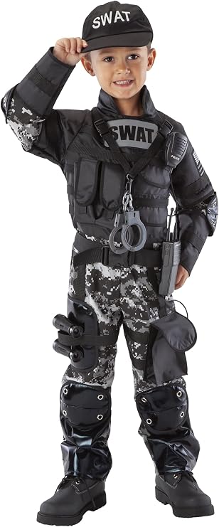 Teetot SWAT Team Children's Costume
