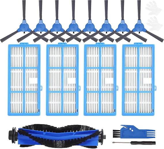 Replacement Parts Accessories Compatible with Goovi 1600PA D380,D382, Coredy R3500 R3500S,R550(R500+),R650,R600,R700,R750,R580,Bagotte BG600, iMartine C800,D900C, DeenKee DK600 Robot Vacuum