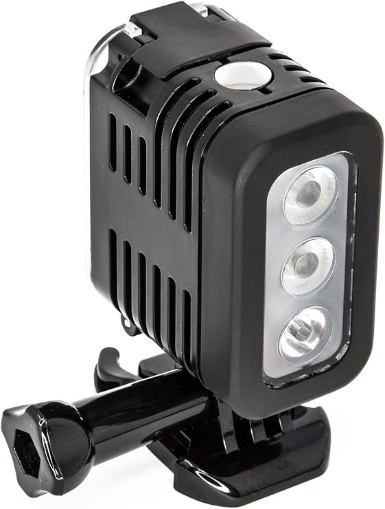 SSE High Power Waterproof Diving Light LED Underwater Video Light for GoPro Hero 3 to Hero 14 Compatible with Hero 3/4/5/6/7/8/9/10/11/12/13/14 for Scuba & Action Shots