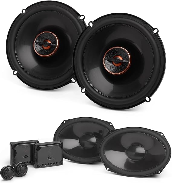 Infinity Reference Series 1 Pair REF607CF 6.5" 2-Way Component Set with 1 Pair REF697CF 6x9 2-Way Component Set
