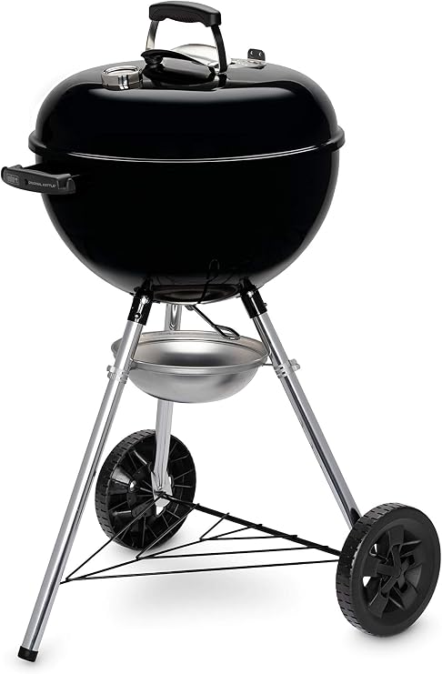 WEBER Original Kettle E-4710 charcoal barbecue - Chromed steel - Ø 47 cm