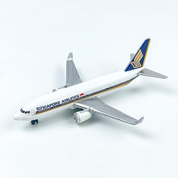 AVIAMUSE Model Airplane, Singapore Aircraft Planes Model Suitable for Collection and Christmas Birthday, Desktop Decor