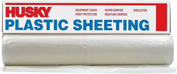 POLY AMERICA 00174 8-Feet X 100-Feet 4 Mil Clear Poly Film