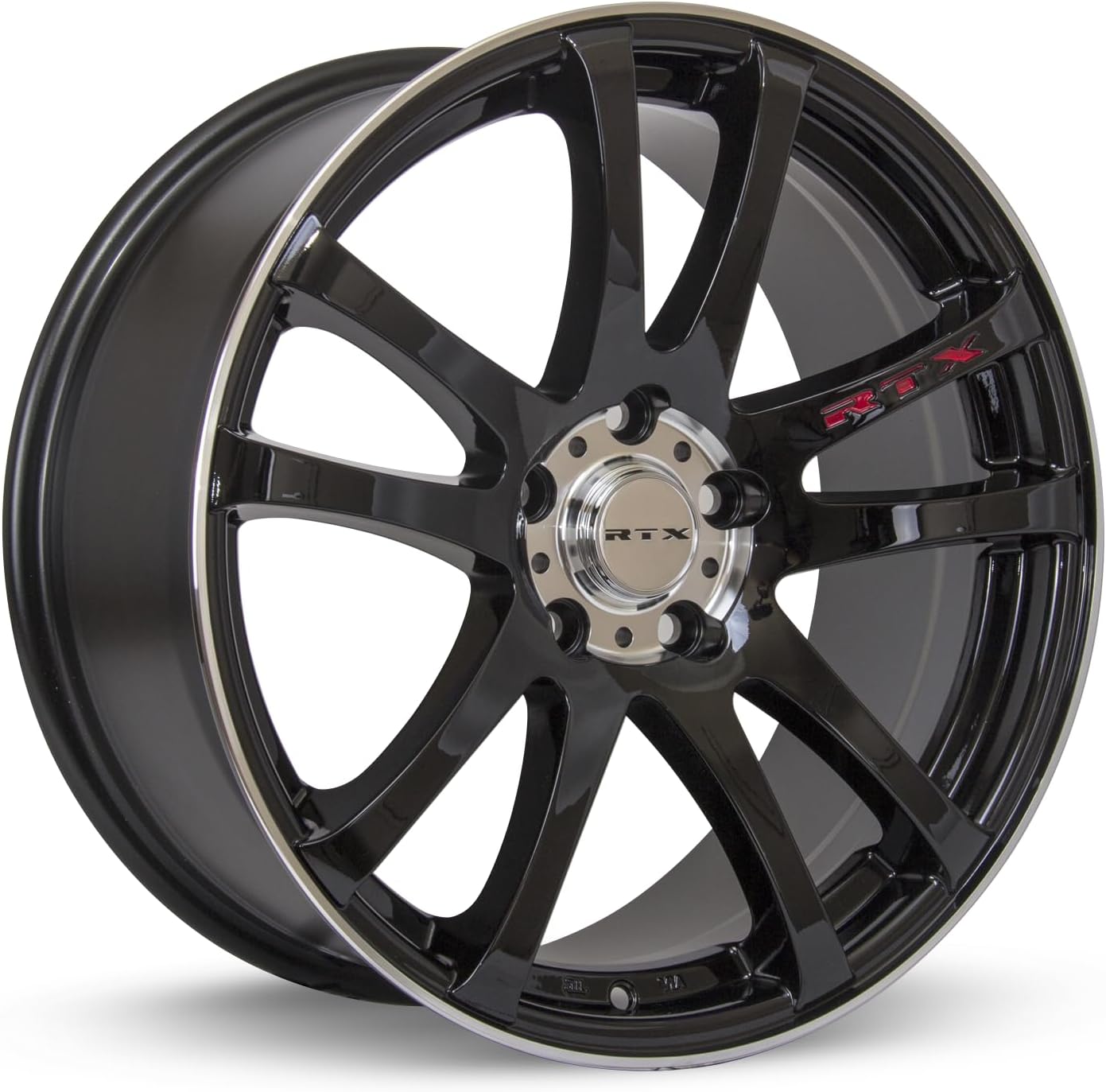 TWIN, 15 x 6.5, 4 x 100, 38, 73.1, BLACK MACHINED 081281