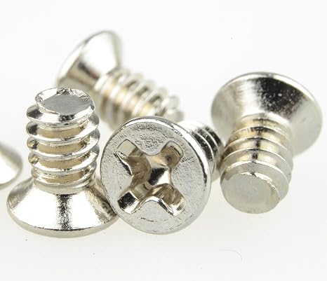 6/32#6-32 x 1/4in Flat Head Screw for 3.5in Hard Drive Hot Swap Caddy Tray (Pack of 50)