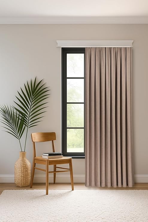 Gauze Fabric Design Safir Haki EKSTRAFOR BÜZGÜLÜ KADİFE DOKULU YÜKSEK KALİTELİ TEK KANAT FON PERDE 200 x 250