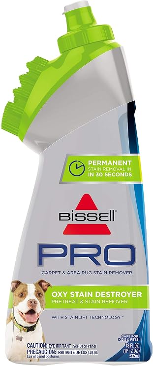 Bissell Pro Oxy Stain Destroyer Pet with Brush Head Cleaner - 1766