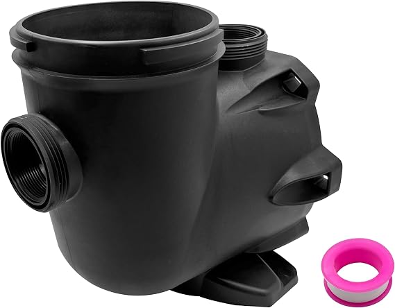SPX3200A Housing Pump Body for Hayward TriStar Pumps and EcoStar Pumps | Compatible With Hayward TriStar SP3200X, SP3205X7, SP3207X10, SP3200EE & EcoStar SP3400VSP, Featuring Dual Bottom Drain Ports