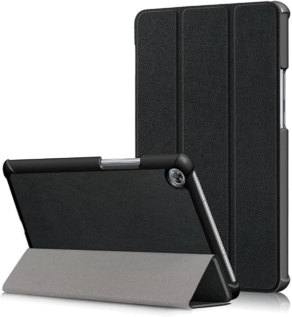 Kepuch Custer Case for Huawei MediaPad M5 8.4 SHT-AL09 SHT-W09,Ultra-Thin PU-Leather Hard Shell Cover for Huawei MediaPad M5 8.4 SHT-AL09 SHT-W09 - Black