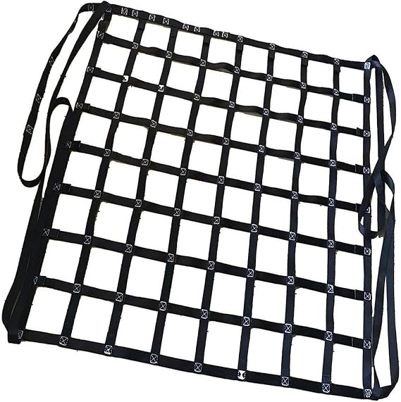 Nylon Lifting Net - Pallet Cargo Net, Net Slings, Polyester Cargo Lifting Net, Tear-resistant Rope Lifting Net, Construction Site Hoisting Net, Sturdy Load-bearing Material Handling Belts ( Size : 1 X