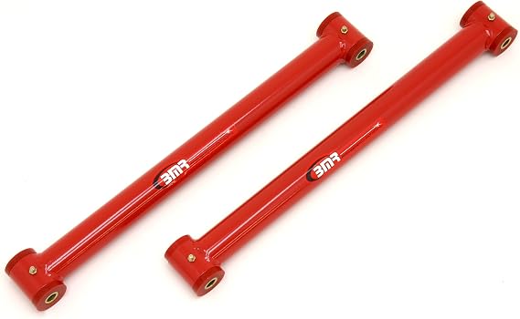 BMR Suspension TCA001R - Lower Control Arms, DOM, Non-adjustable, Polyurethane Bushings | 1982-2002 Camaro, Firebird ...