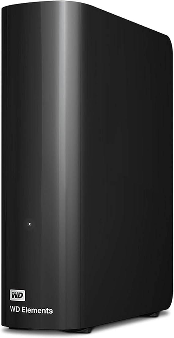 WD Elements Desktop 8TB External Hard Disk USB 3.0 (WDBWLG0080HBK-EESN)
