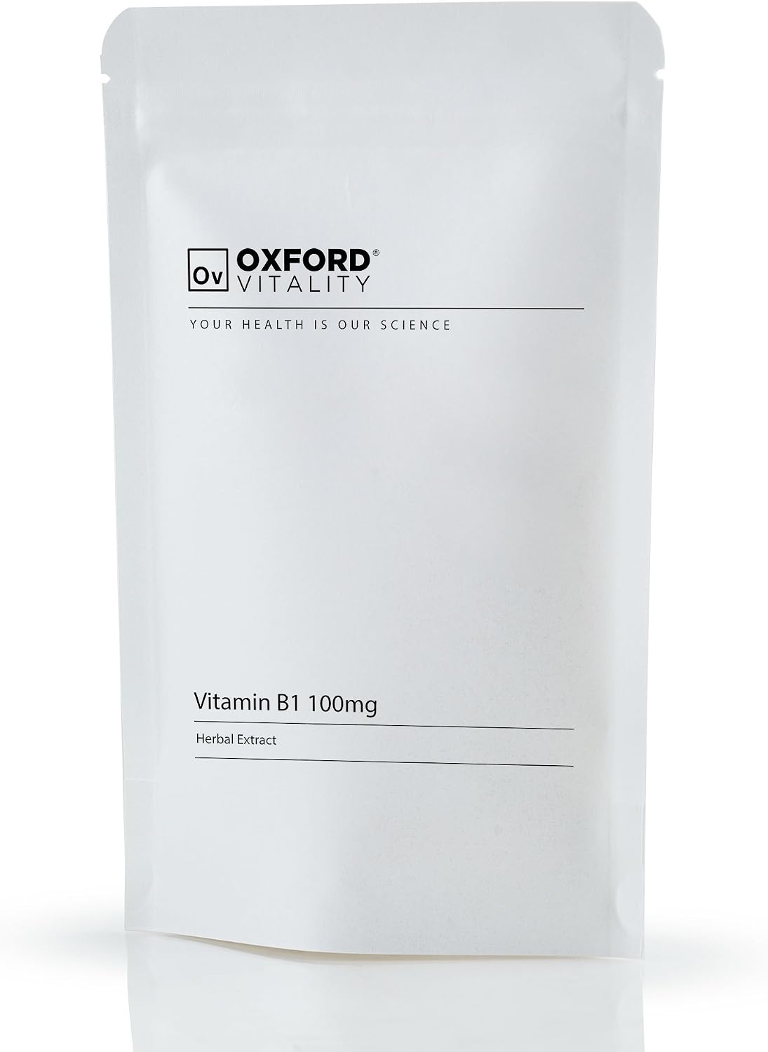 Vitamin B1 Tablets | 100mg Thiamine Supplement for Energy, Metabolism & Nervous System Health | Oxford Vitality