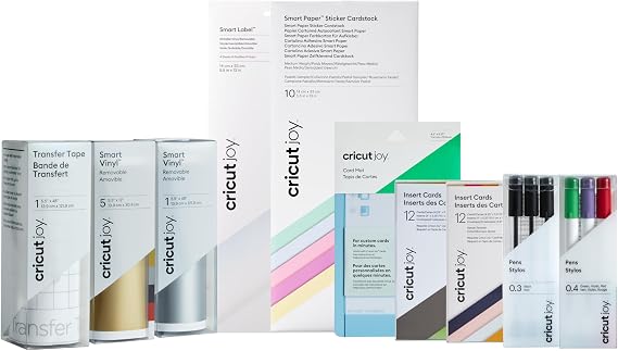 Cricut Joy Materials Starter Bundle | for use with Cricut Joy