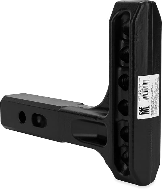 Camco 48650 Eaz-Lift Weight Distribution Forged Adjustable Shank - Hi-Low 2" x 2" x 12"L 2.5" Drop 5.5" Rise