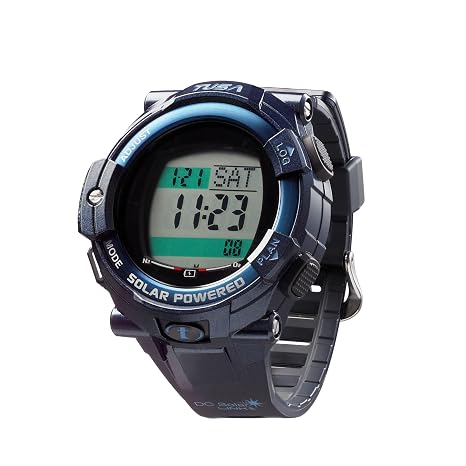TUSA IQ-1204 DC Solar Link Dive Computer, Navy Blue