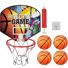 8 Piece Set Mini Basketball Hoop, Mini Basketball, Basketball Hoop, Complete and Fun for Home Recreation Lovers and Office Entertainment Seekers