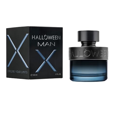 Halloween Man X Eau de Toilette for Men, Oriental Fougere Fragrance