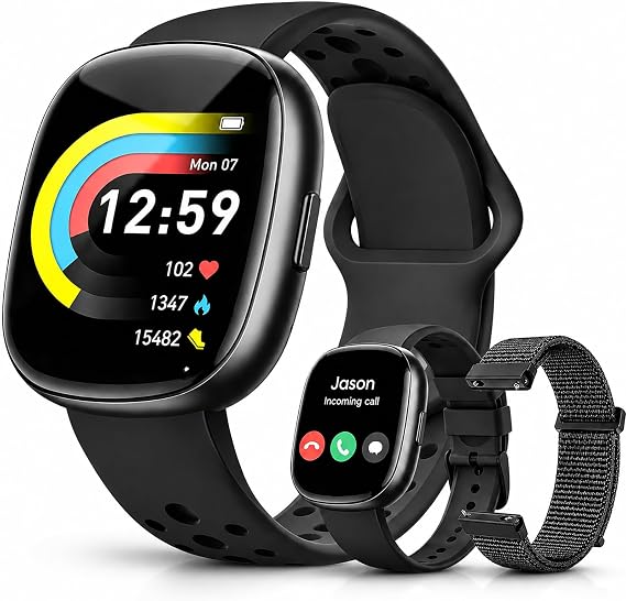 Smart Watch for Men/Women, Fitness Tracker with 120+ Sport Modes