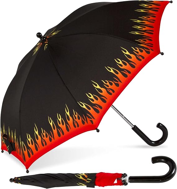ShedRain Kids School Umbrella, Pinch-Proof, Easy Grip Handle