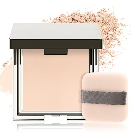 Boobeen Matte Face Finishing Powder Smooth Setting Pressed Powder Makeup Oil Control Lightweight Long Lasting Makeup Setting Foundation Compact Powder