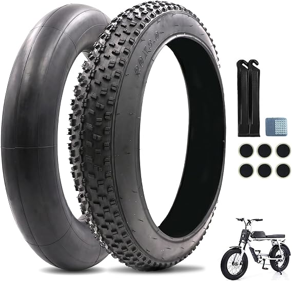 20" Bike Fat Tire, 76-406/20x3.0-inch Snow Tires