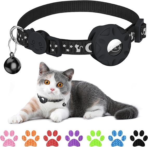 Simket Airtag Cat Collar Breakaway