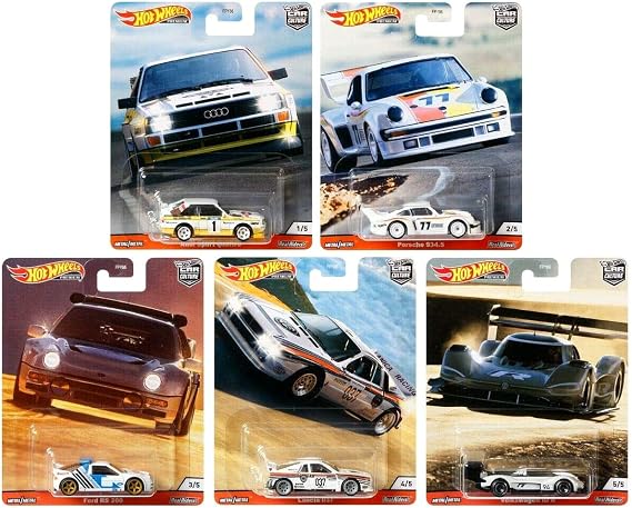 Hot Wheels Premium 2020 Car Culture Thrill Climbers Set of 5