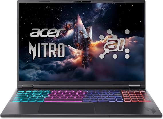 Acer Nitro Slim 16in Gaming Laptop AN16S-61-R0Z7 16GB RAM 512GB SSD