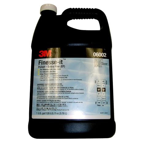 3M Finesse-it Polish Standard Series, 06002, Extra Fine (110), White, White