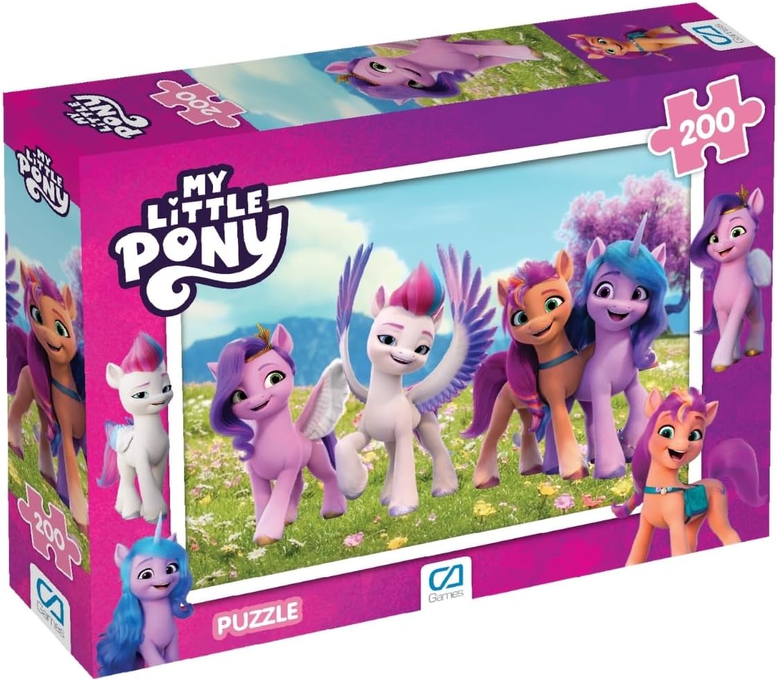 CA Games My Little Pony Licensed 200 Pieces 33x48cm Kids Puzzle Puzzle Series